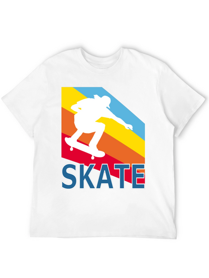 Retro Skateboarder T-Shirt - Cool Skate Design