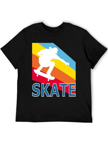 Retro Skateboarder T-Shirt - Cool Skate Design