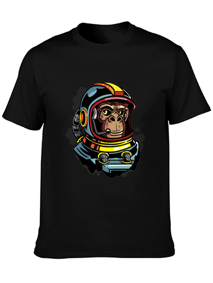 Astro Ape Graphic Tee - Cool Black T-Shirt