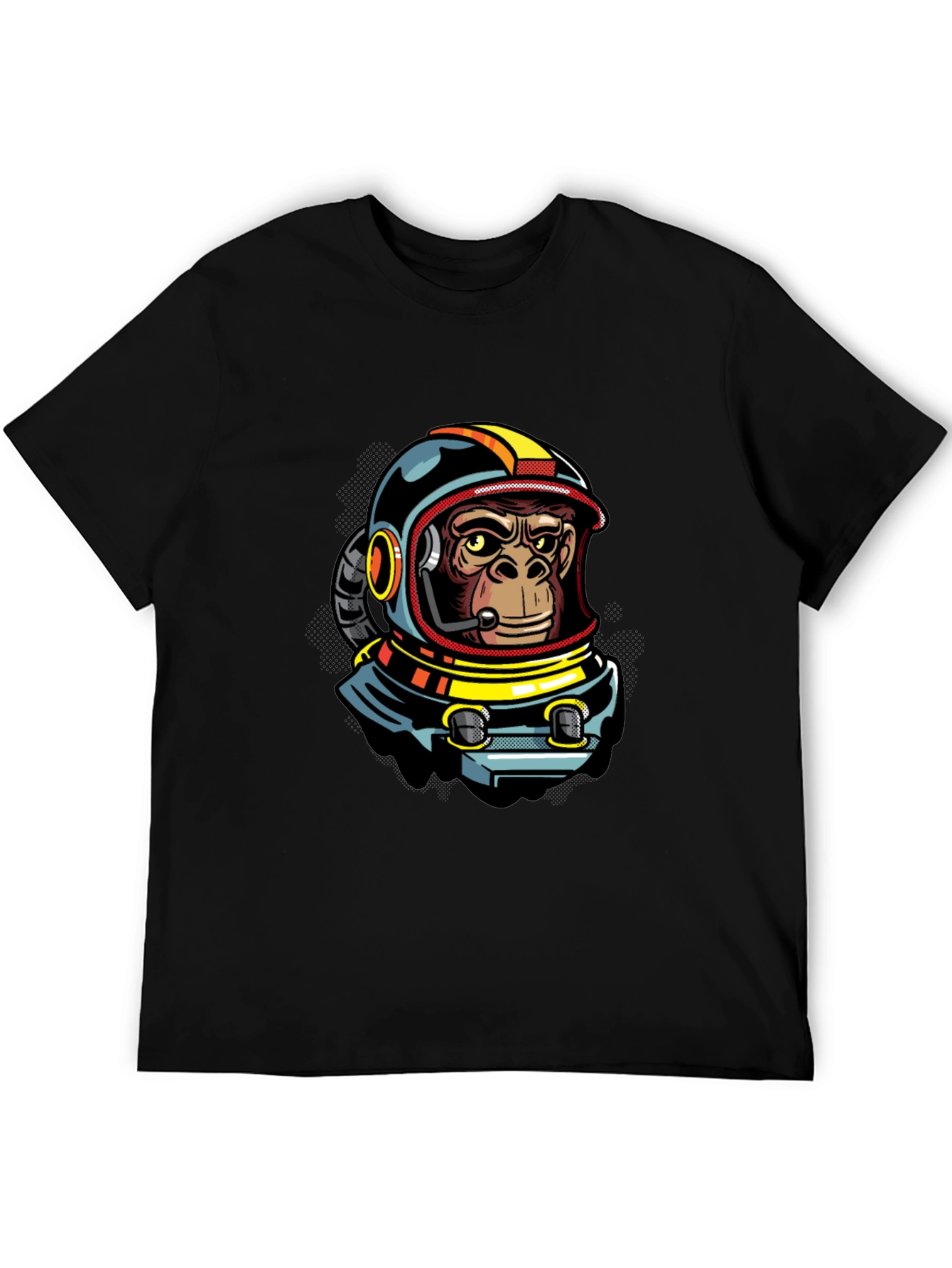 Astro Ape Graphic Tee - Cool Black T-Shirt