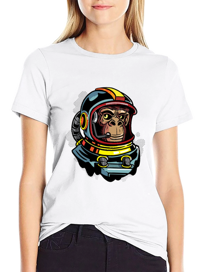 Astro Ape Graphic Tee - Cool Black T-Shirt