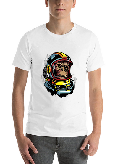 Astro Ape Graphic Tee - Cool Black T-Shirt