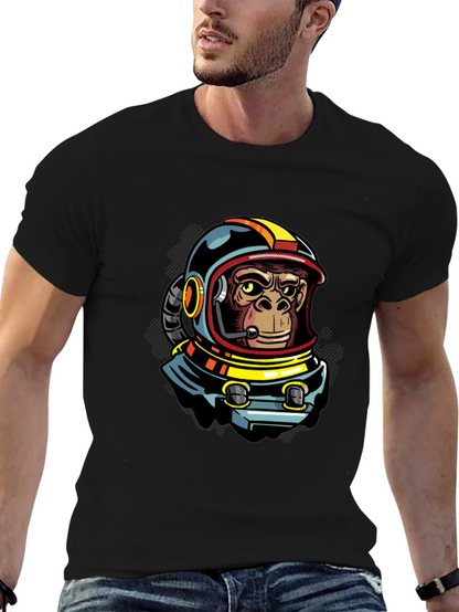 Astro Ape Graphic Tee - Cool Black T-Shirt