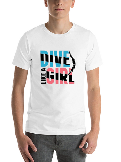 Dive Like a Girl Graphic T-Shirt