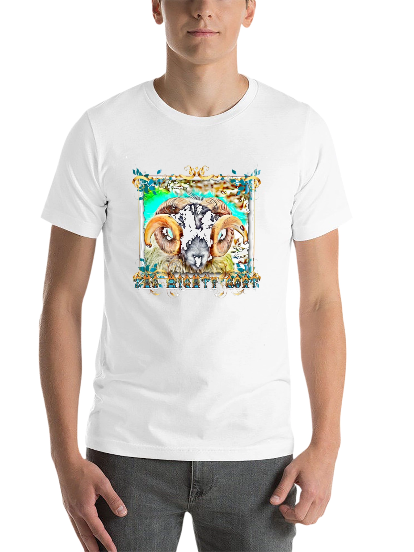 The Mighty Goat Graphic T-Shirt