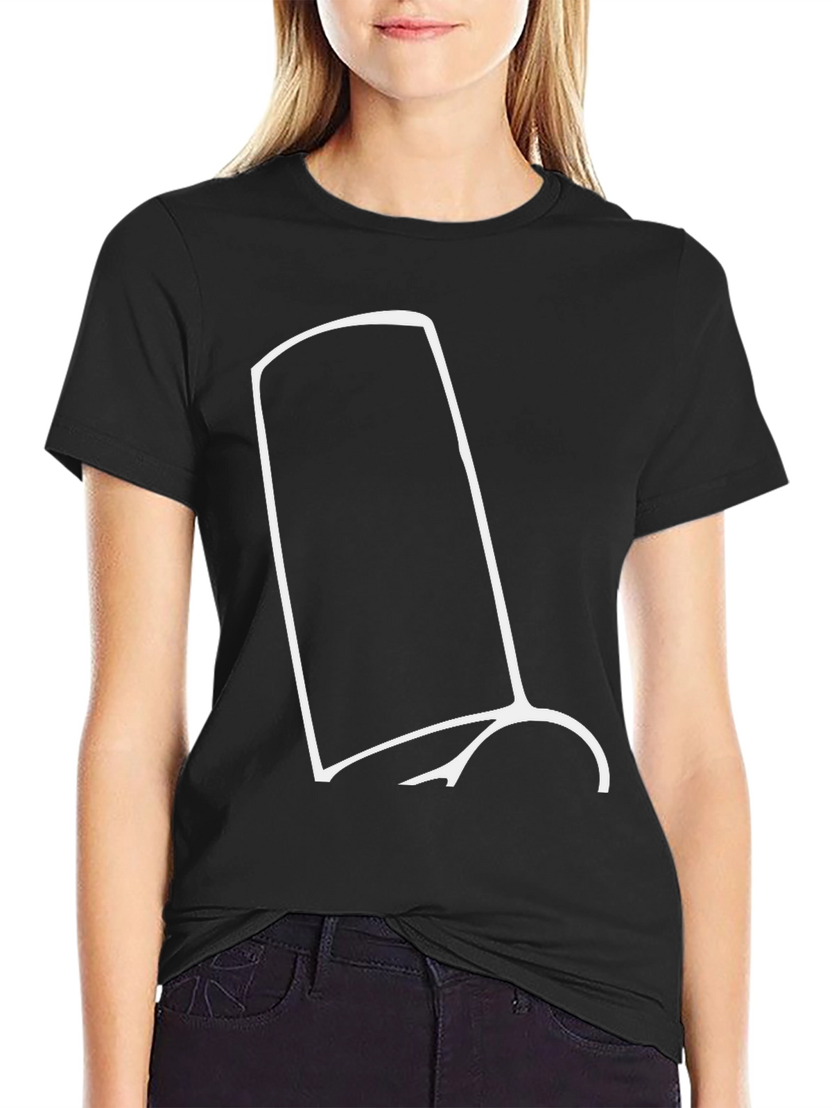 Chef Hat Graphic Black T-Shirt