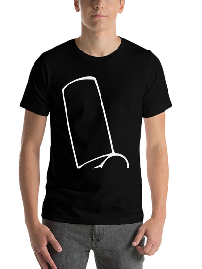 Chef Hat Graphic Black T-Shirt
