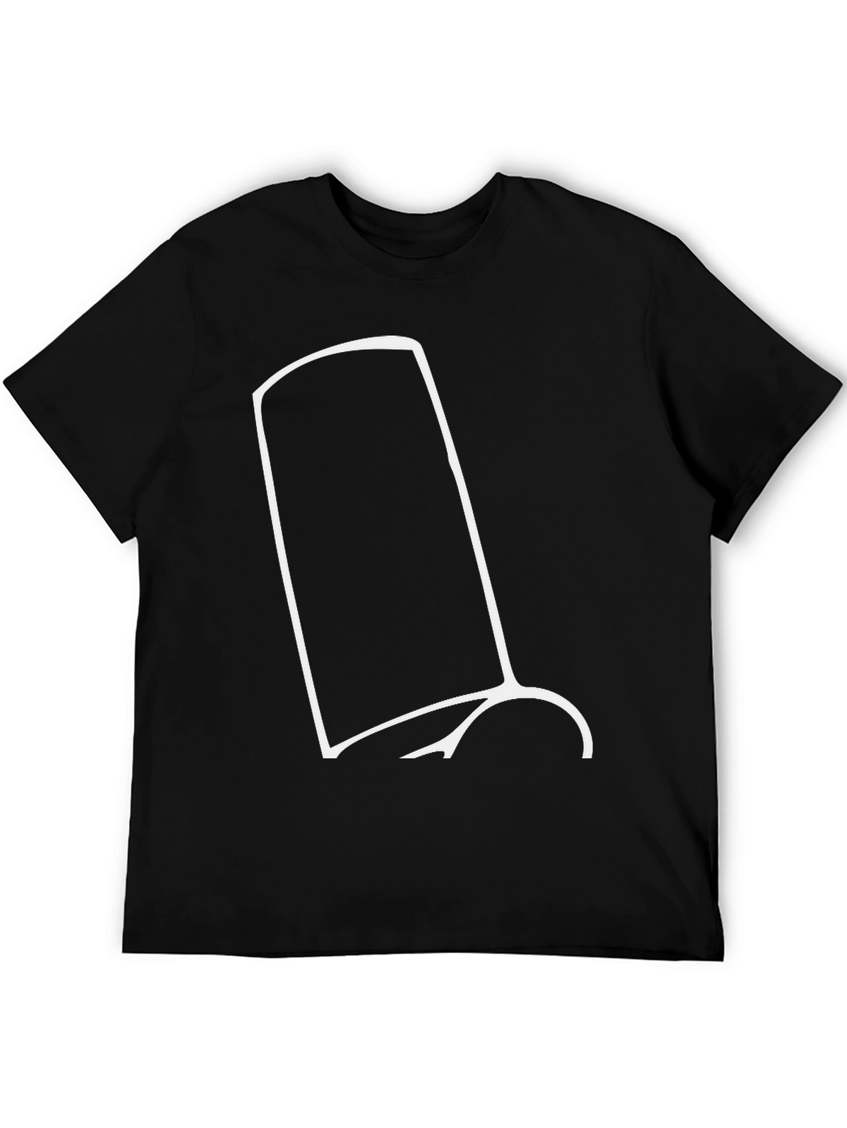 Chef Hat Graphic Black T-Shirt