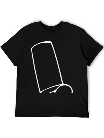 Chef Hat Graphic Black T-Shirt