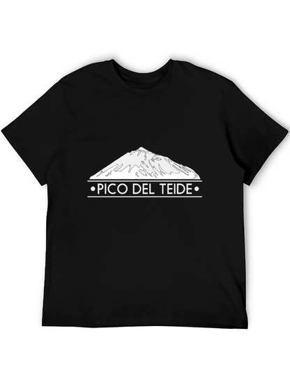 Pico Del Teide Mountain Graphic Tee