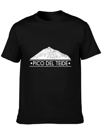 Pico Del Teide Mountain Graphic Tee