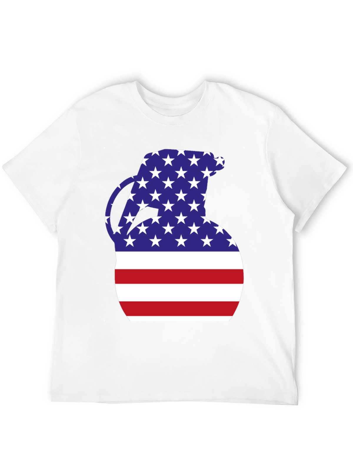 American Flag Grenade T-Shirt