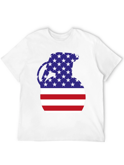 American Flag Grenade T-Shirt
