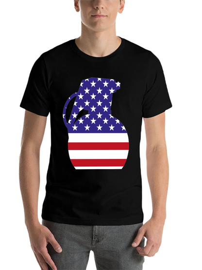 American Flag Grenade T-Shirt