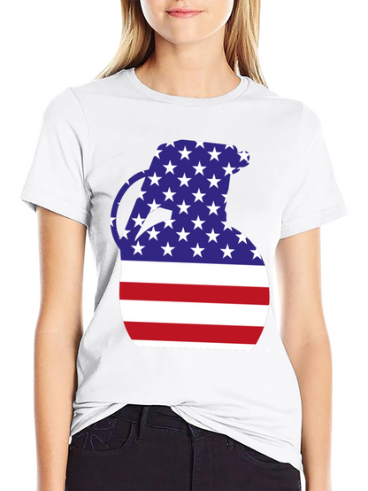 American Flag Grenade T-Shirt