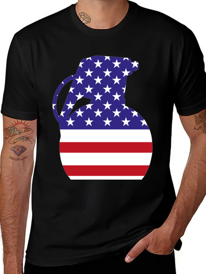 American Flag Grenade T-Shirt