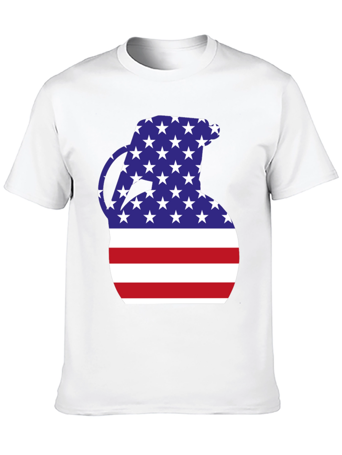 American Flag Grenade T-Shirt