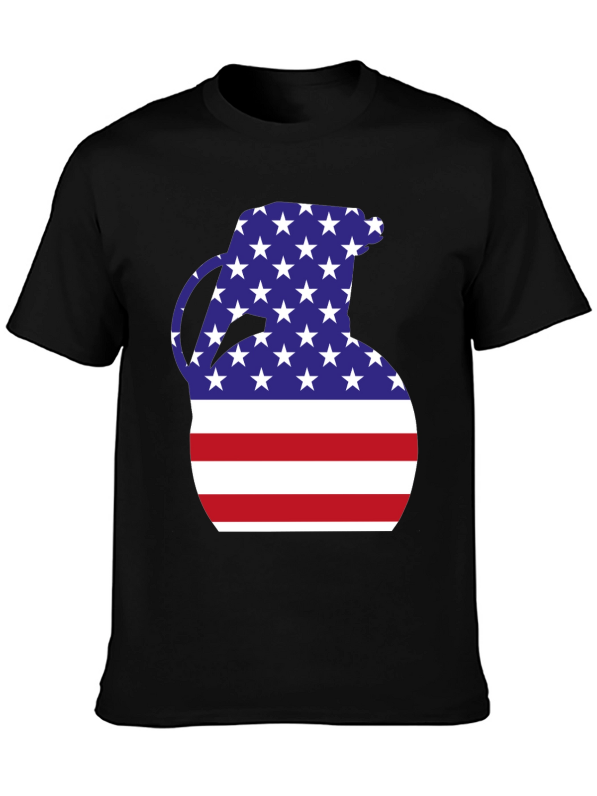 American Flag Grenade T-Shirt