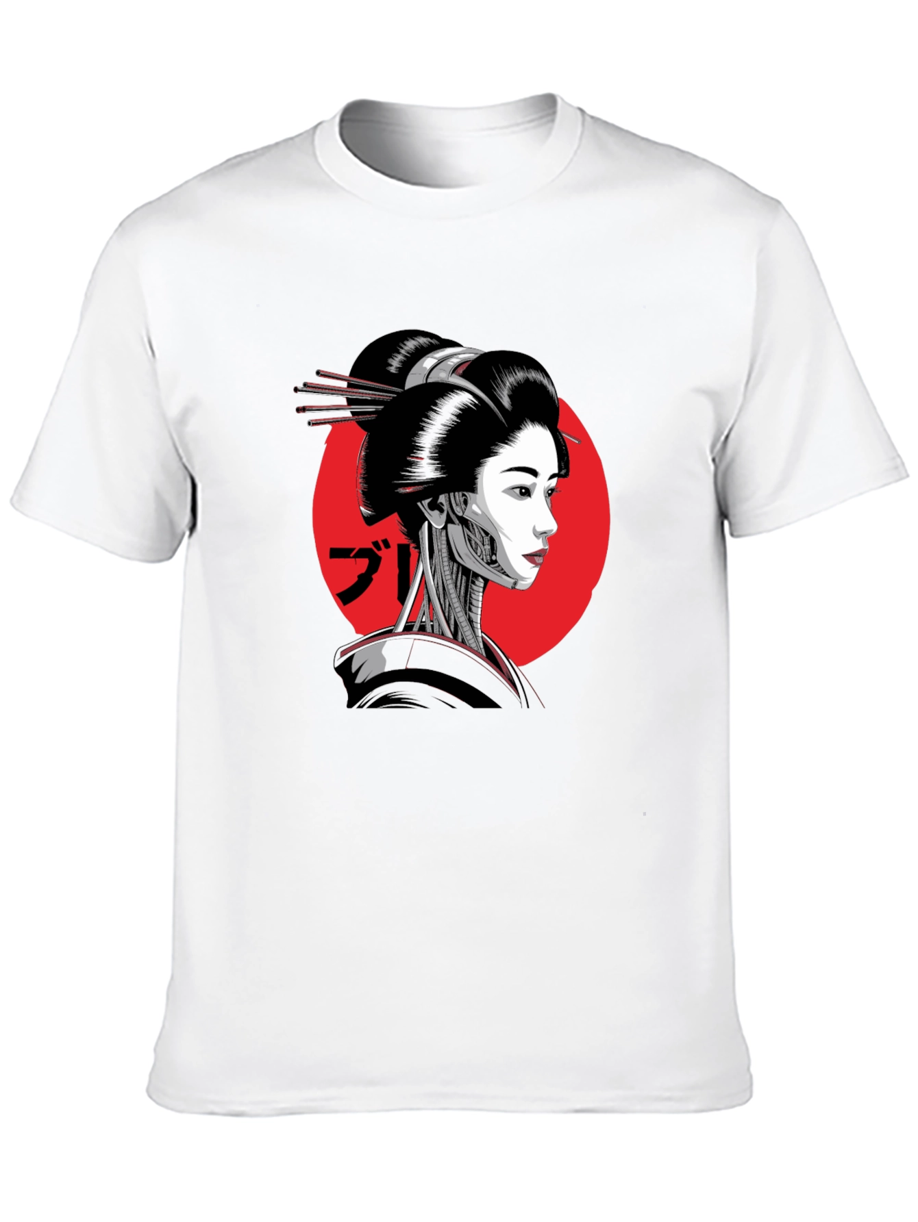 Cyber Geisha T-Shirt - Black
