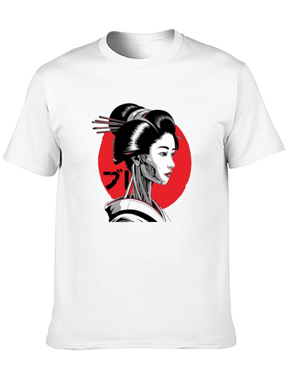 Cyber Geisha T-Shirt - Black