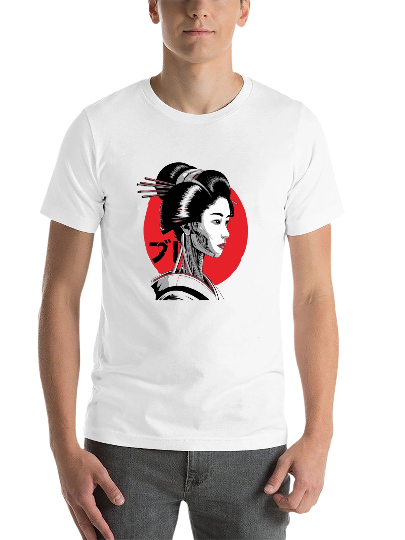 Cyber Geisha T-Shirt - Black