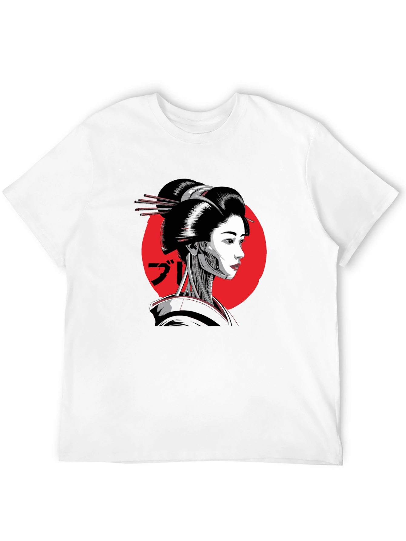 Cyber Geisha T-Shirt - Black