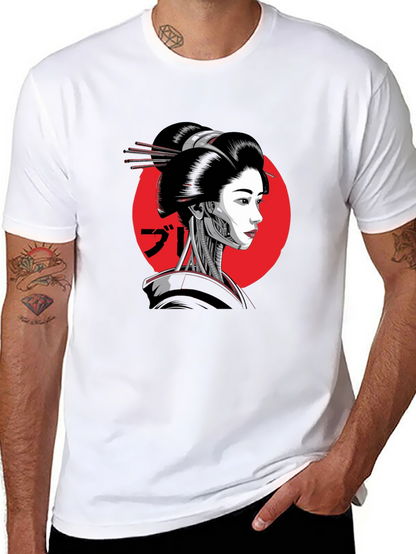 Cyber Geisha T-Shirt - Black