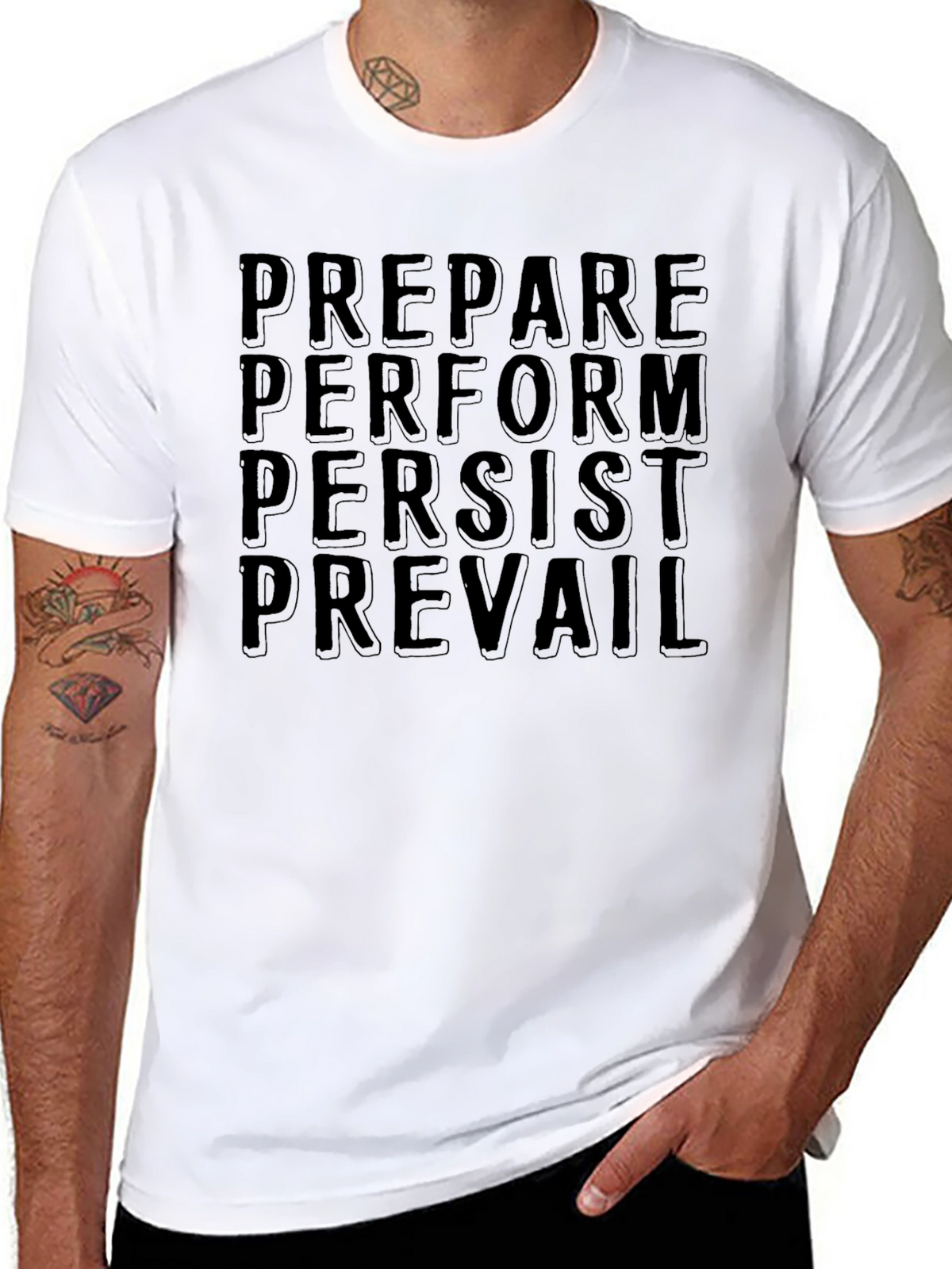 Motivational Prepare Perform Tee