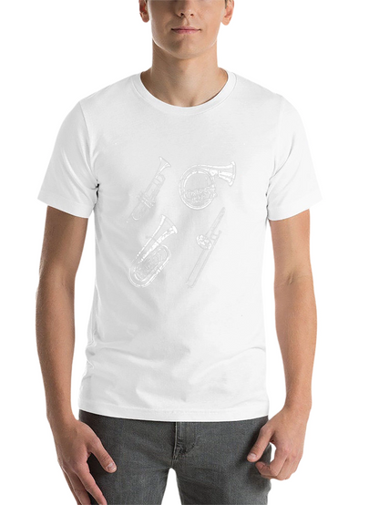 Musical Instruments Graphic Tee - Band Lovers Shirt
