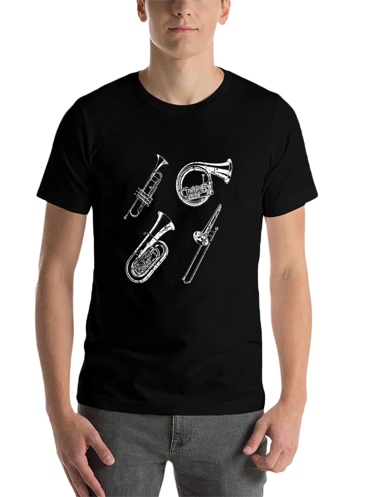 Musical Instruments Graphic Tee - Band Lovers Shirt