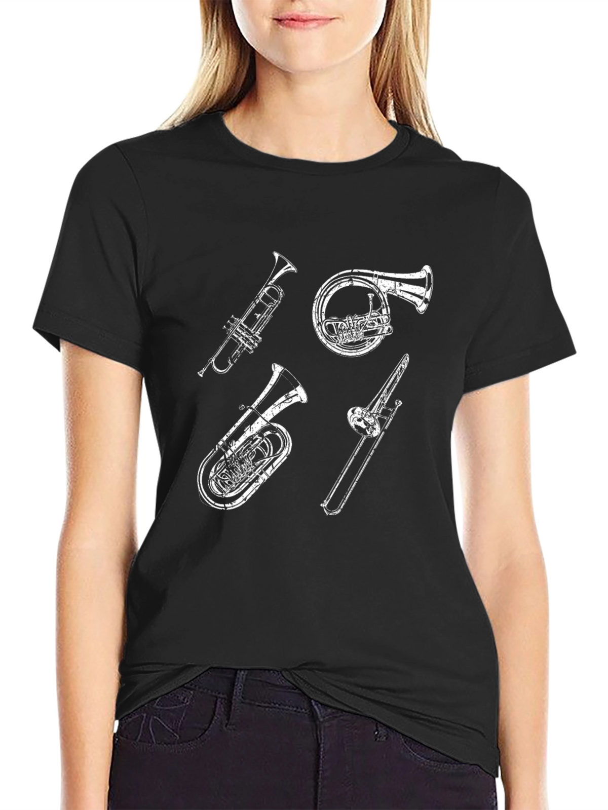 Musical Instruments Graphic Tee - Band Lovers Shirt