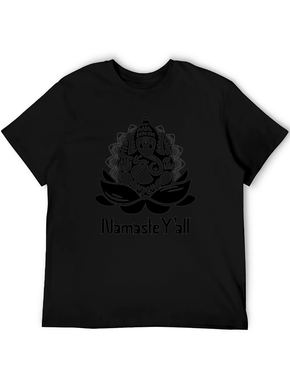 Namaste Yall Ganesha Graphic T-Shirt - Stylish Comfort
