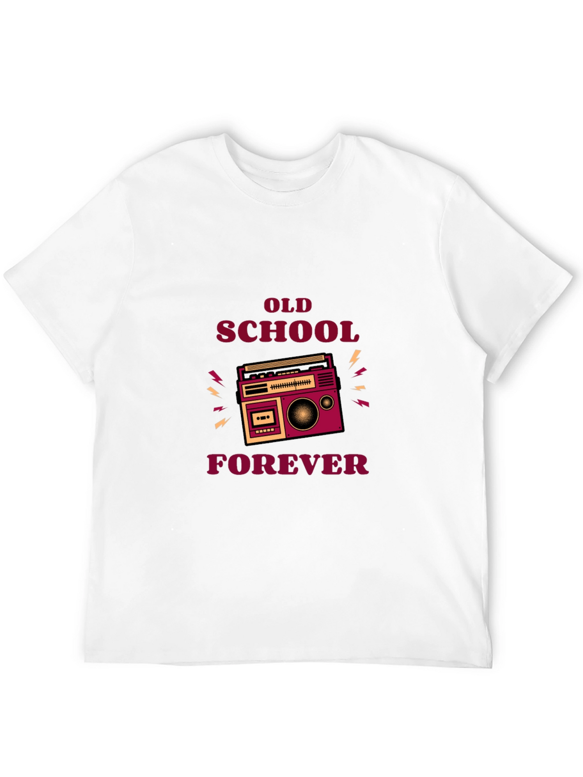 Retro Boombox Old School Forever T-Shirt