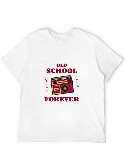 Retro Boombox Old School Forever T-Shirt