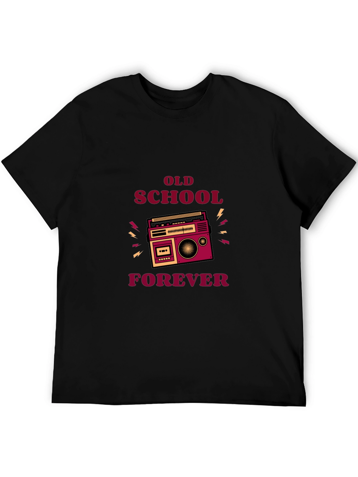 Retro Boombox Old School Forever T-Shirt