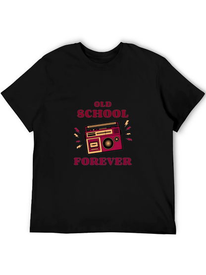 Retro Boombox Old School Forever T-Shirt