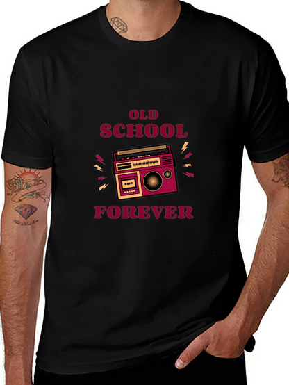 Retro Boombox Old School Forever T-Shirt