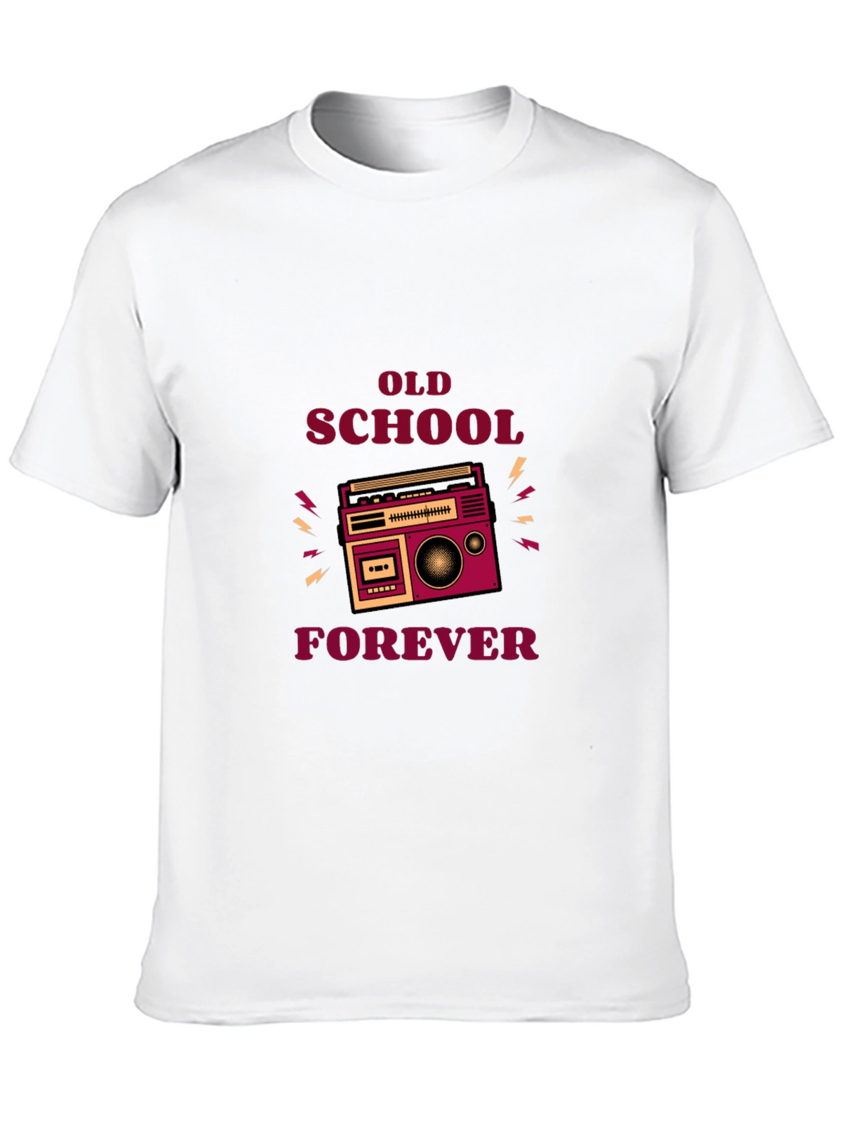 Retro Boombox Old School Forever T-Shirt