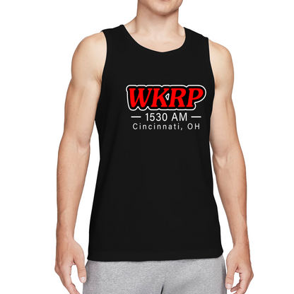 WKRP 1530 AM Cincinnati Vintage Radio Show Tank