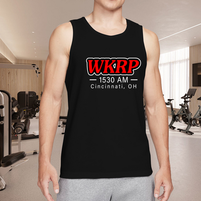 WKRP 1530 AM Cincinnati Vintage Radio Show Tank