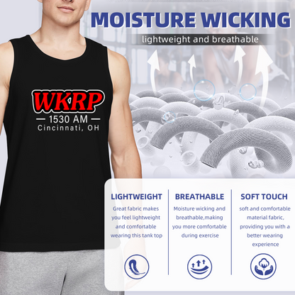 WKRP 1530 AM Cincinnati Vintage Radio Show Tank