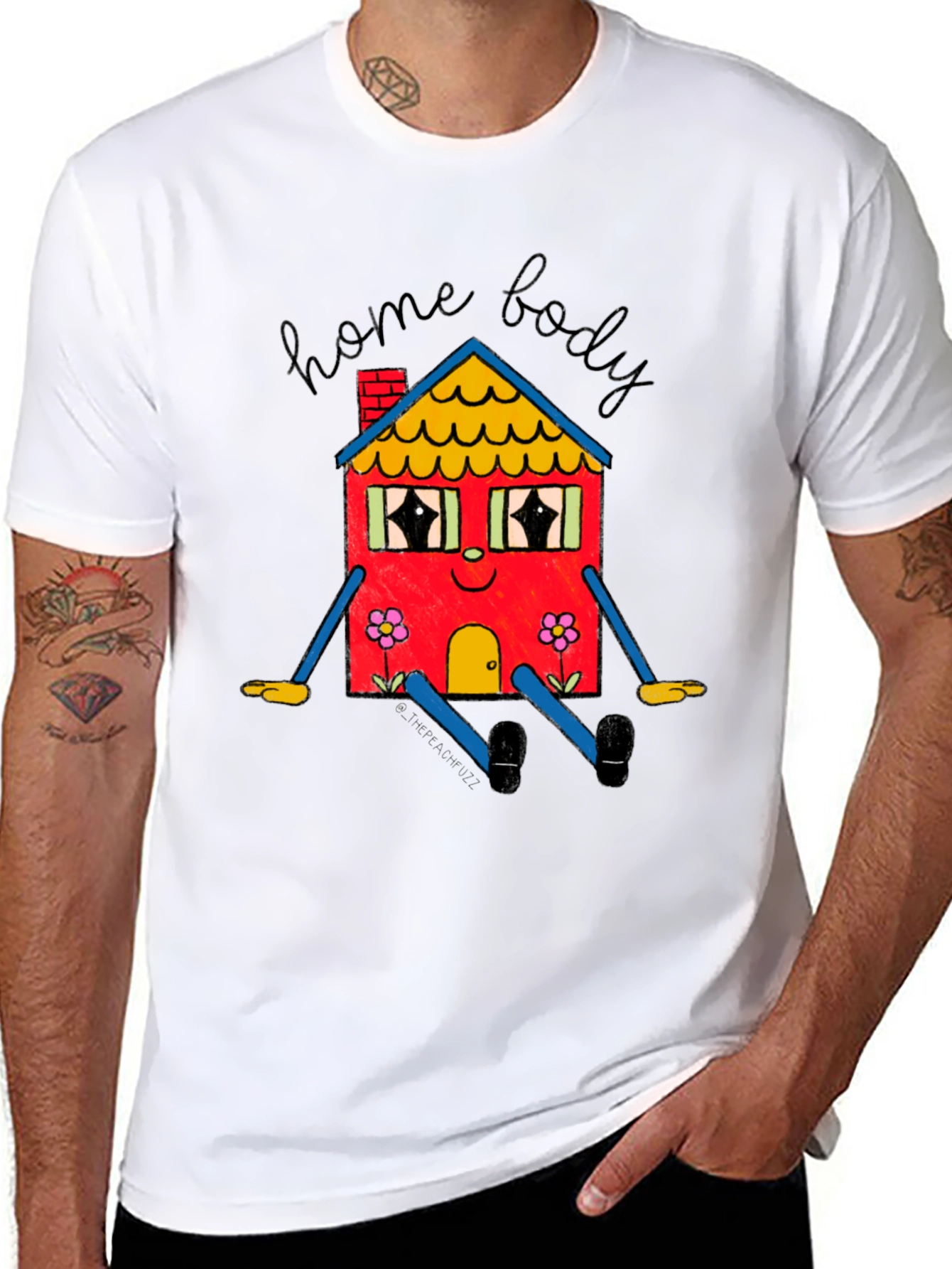 Home Body Graphic T-Shirt
