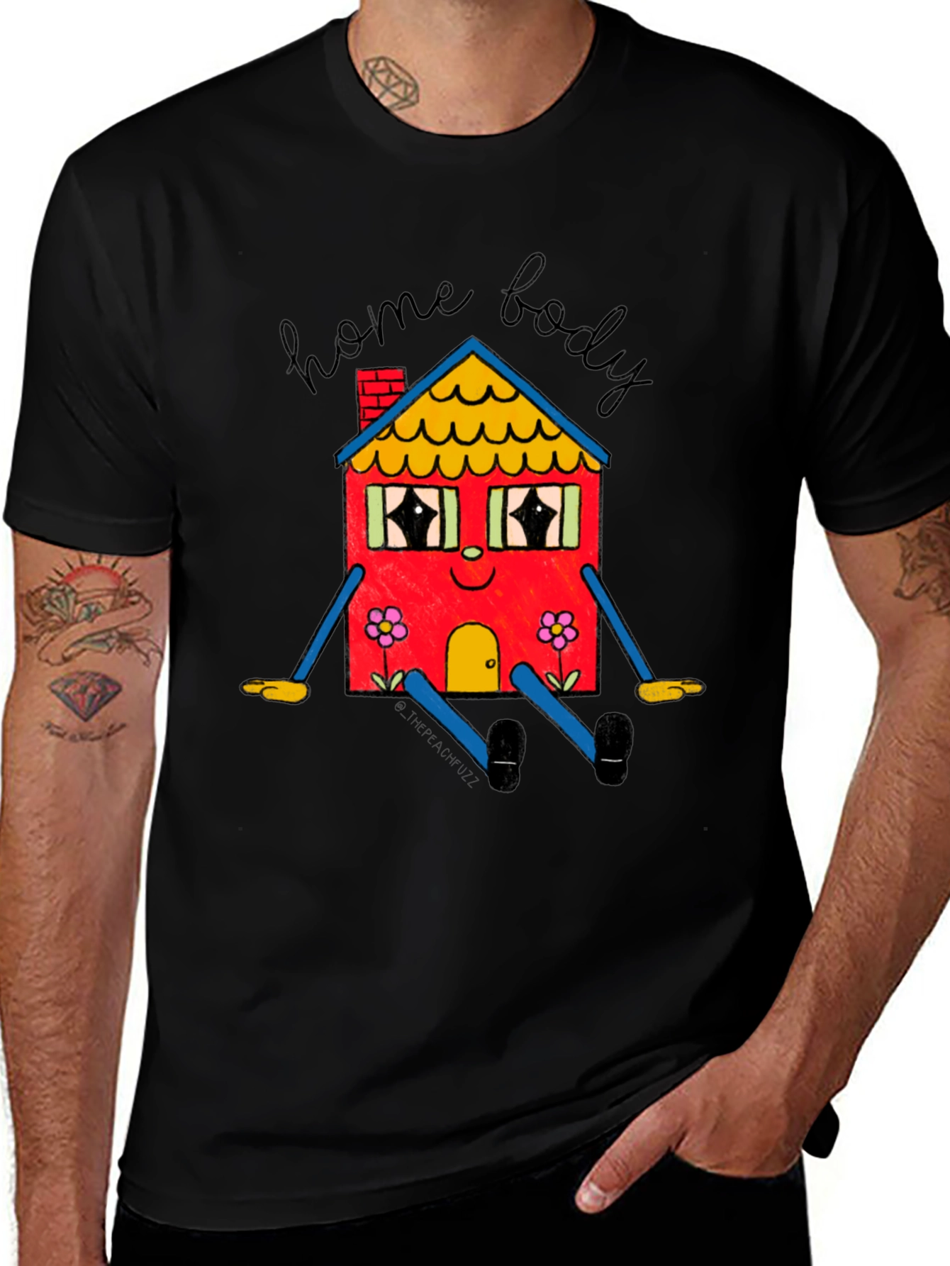 Home Body Graphic T-Shirt
