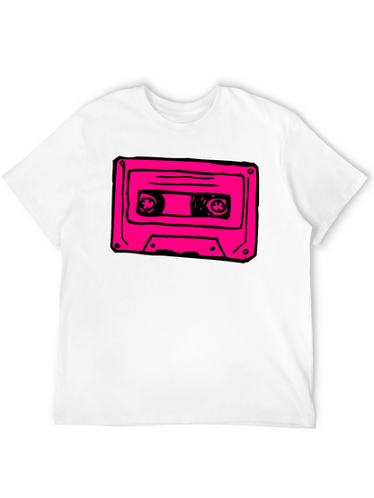 Retro Cassette Tape Graphic T-Shirt