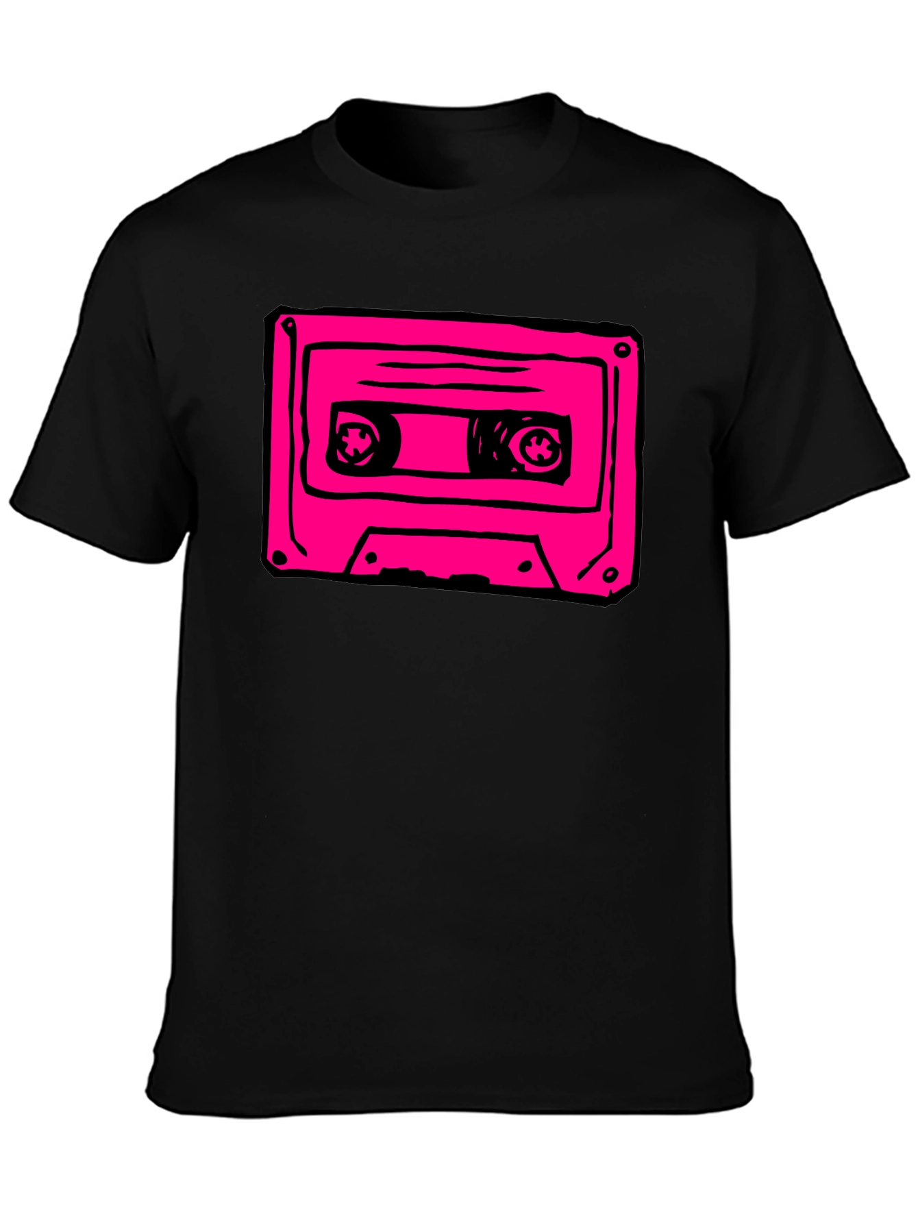 Retro Cassette Tape Graphic T-Shirt