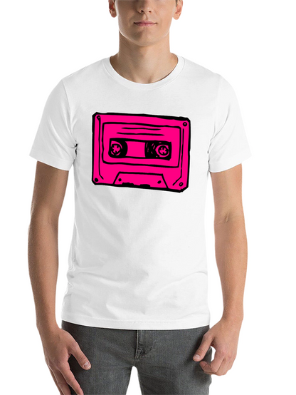Retro Cassette Tape Graphic T-Shirt