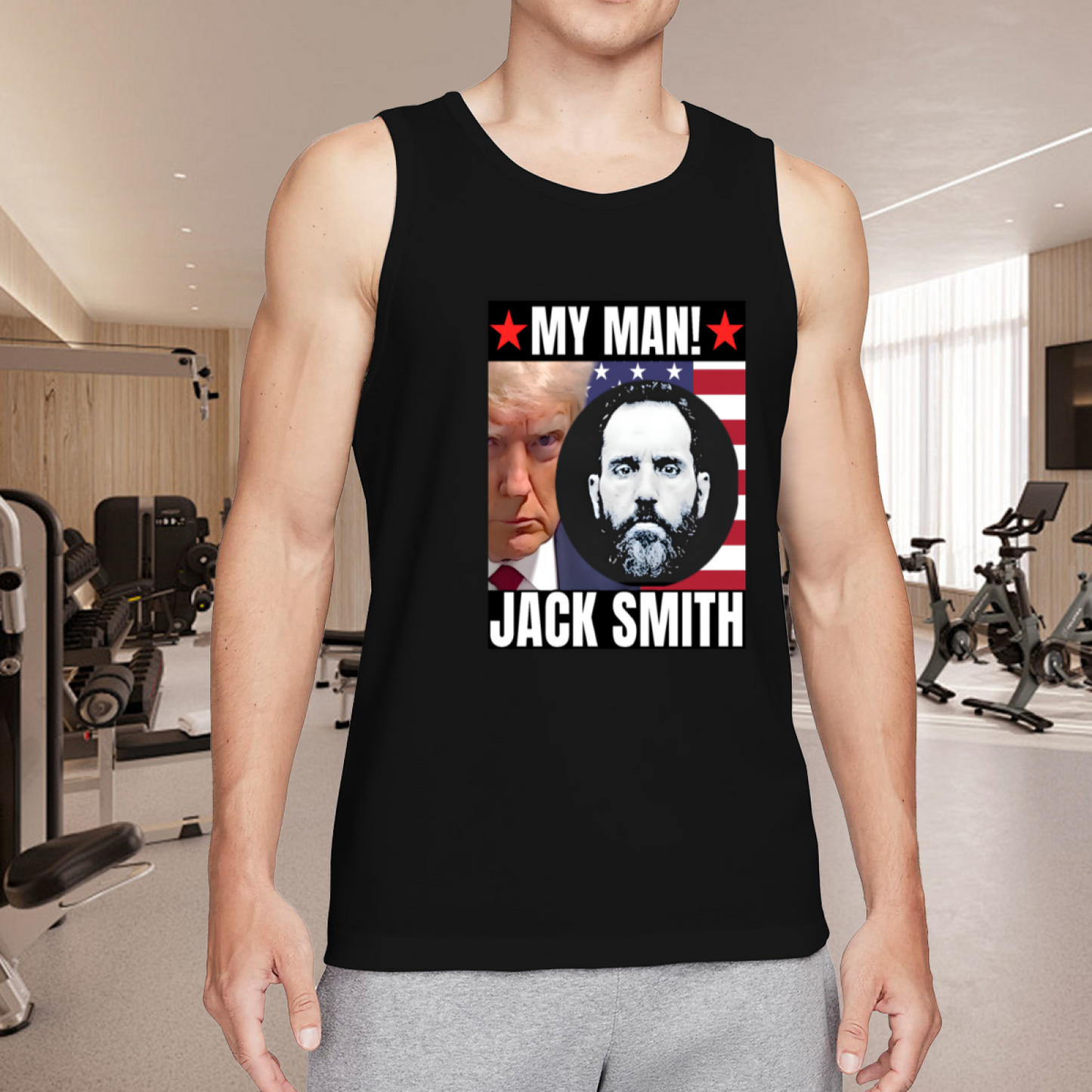 My Man Jack Smith Trump Political Statement Tank Top
