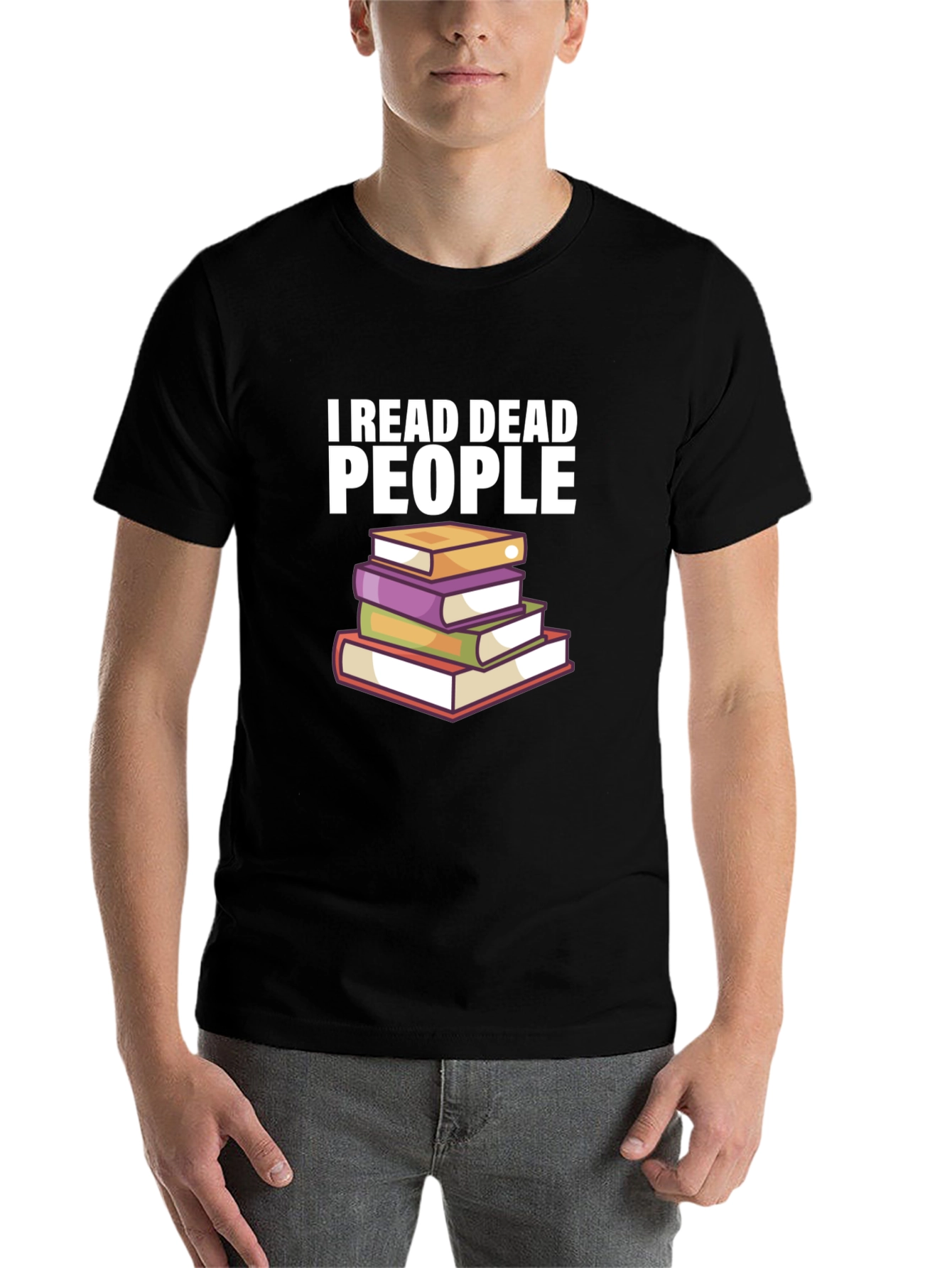 I Read Dead People Graphic Tee