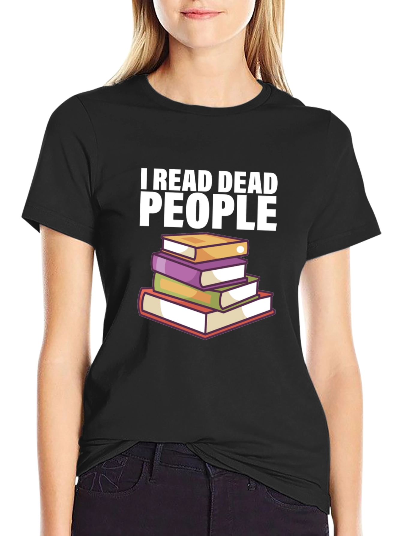 I Read Dead People Graphic Tee