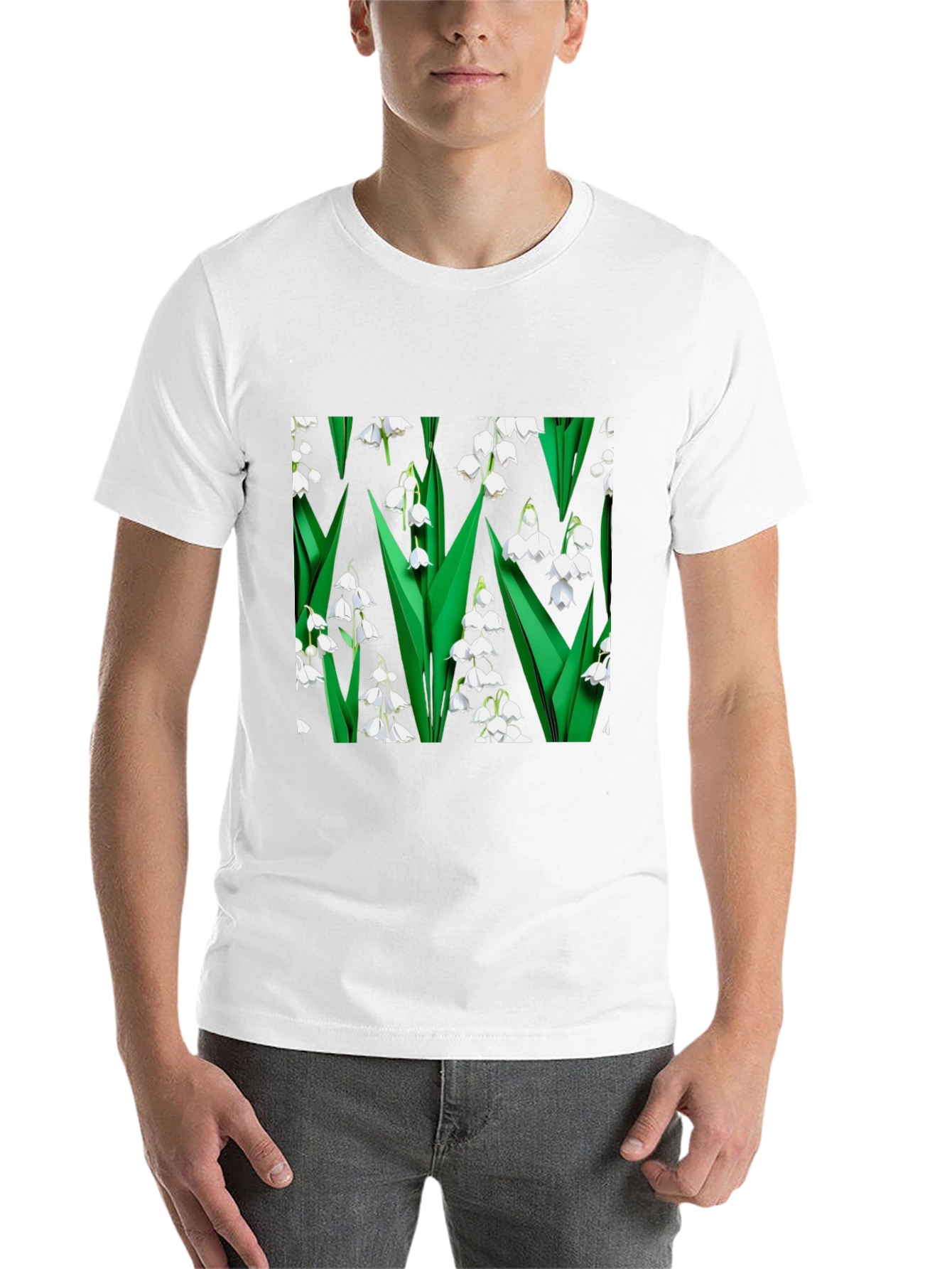 Floral Lily of the Valley Graphic Tee